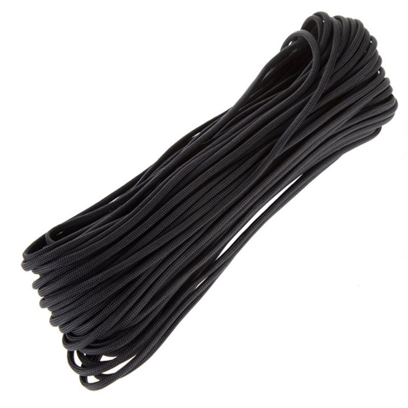 Sport si Outdoor - Camping - Accesorii camping si drumetii - Snur Paracord Premium, IdeallStore®, Negru, 30 m - Infinity.ro