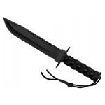Sport si Outdoor - Camping - Cutite, bricege si accesorii - Cutite si bricege - Cutit militar, IdeallStore®, Rambo, 35 cm, Otel inoxidabil - Infinity.ro