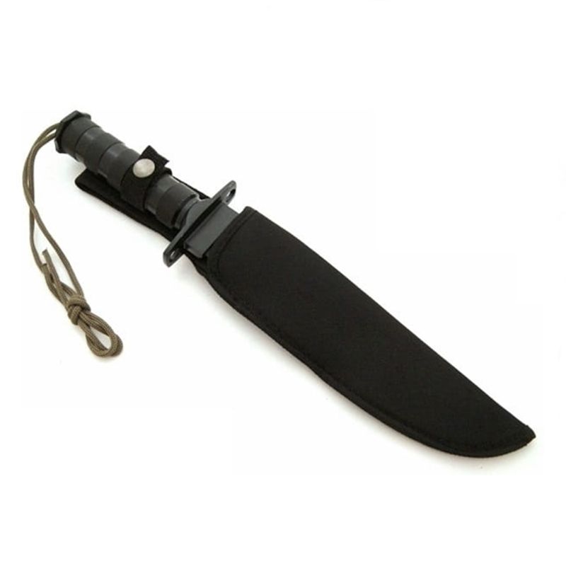 Sport si Outdoor - Camping - Cutite, bricege si accesorii - Cutite si bricege - Cutit militar, IdeallStore®, Rambo, 35 cm, Otel inoxidabil - Infinity.ro