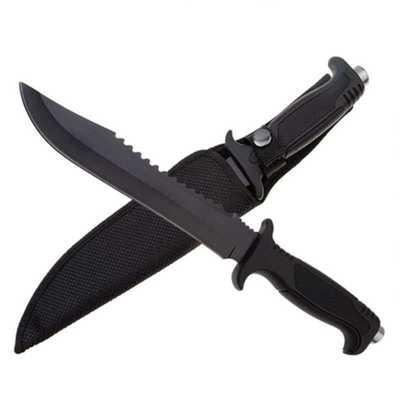 Sport si Outdoor - Camping - Cutite, bricege si accesorii - Cutite si bricege - Cutit tactic, IdeallStore®, Fox Knife, 34 cm, Otel inoxidabil - Infinity.ro