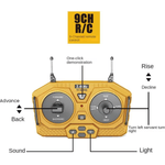 Jucarii, Copii si Bebe - Jucarii si jocuri - Vehicule si jucarii cu telecomanda - Masinute - Buldozer cu telecomanda, sunete si lumini LED, multiple functii si detalii bine definite, incarcare USB - Infinity.ro
