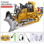 Jucarii, Copii si Bebe - Jucarii si jocuri - Vehicule si jucarii cu telecomanda - Masinute - Buldozer cu telecomanda, sunete si lumini LED, multiple functii si detalii bine definite, incarcare USB - Infinity.ro