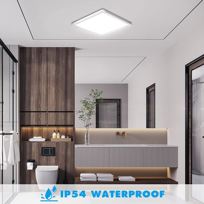 Casa si Gradina - Corpuri si surse de iluminat - Plafoniere, aplice si spoturi - Plafoniera LED inteligenta MaGeCa®, RGB, 32W, Telecomanda, Aplicatie telefon compatibila Google Assistant/Amazon Alexa - Infinity.ro