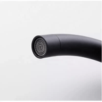 Casa si Gradina - Sanitare - Lavoar baie si accesorii - Baterii sanitare - Baterie chiuveta bucatarie MaGeCa® din otel inoxidabil, Pipa inalta, Rotatie 360º, Monocomanda, Racorduri incluse, Negru - Infinity.ro