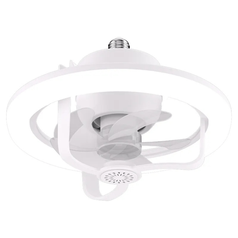 Electronice si Electrocasnice/Climatizare si sisteme de incalzire/Aparate racire aer/Ventilatoare - Ventilator de tavan MaGeCa®, Iluminare LED, Functie de scuturare, Telecomanda, Design modern, Soclu universal E27 - Infinity.ro