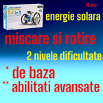 Jucarii, Copii si Bebe - Jucarii si jocuri - Seturi de constructie si cuburi - Seturi de constructie - Joc constructie robot solar, 14 variante, 190 piese, multicolor, 10 ani+ - Infinity.ro