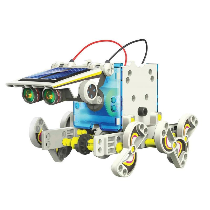 Jucarii, Copii si Bebe - Jucarii si jocuri - Seturi de constructie si cuburi - Seturi de constructie - Joc constructie robot solar, 14 variante, 190 piese, multicolor, 10 ani+ - Infinity.ro