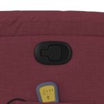 Ingrijire personala si Cosmetice - Sanatate si wellness - Articole wellness - Fotolii de masaj - Fotoliu de masaj rabatabil, rosu vin, material textil - Infinity.ro