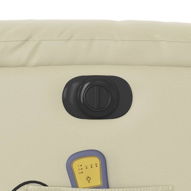 Ingrijire personala si Cosmetice - Sanatate si wellness - Articole wellness - Fotolii de masaj - Fotoliu electric masaj rabatabil cu ridicare, crem - Infinity.ro