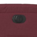 Casa si Gradina - Mobilier - Scaune si fotolii - Fotolii - Fotoliu electric rabatabil cu ridicare, rosu vin, textil - Infinity.ro