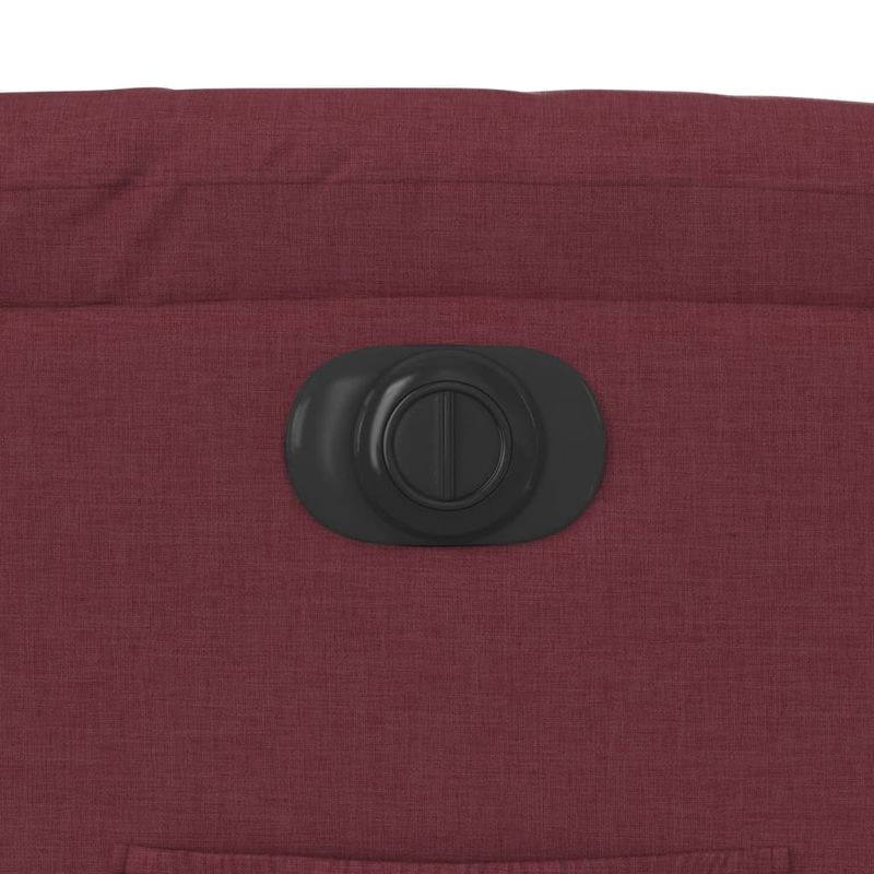 Casa si Gradina - Mobilier - Scaune si fotolii - Fotolii - Fotoliu electric rabatabil cu ridicare, rosu vin, textil - Infinity.ro