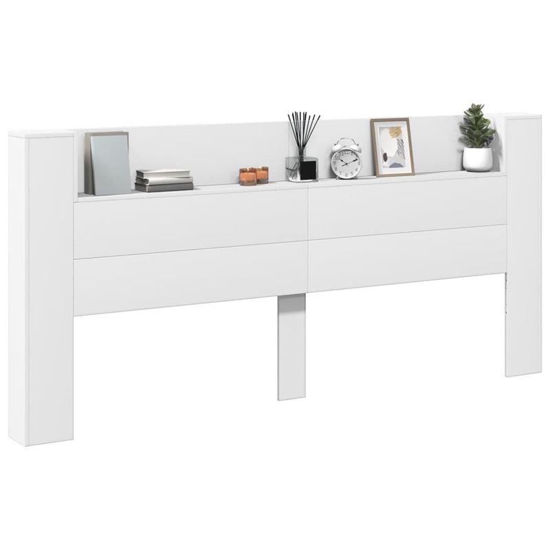 Casa si Gradina - Mobilier - Paturi si accesorii - Accesorii paturi - Tablie de pat cu LED, gri deschis, 147x16x78/88 cm, catifea - Infinity.ro