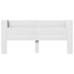Casa si Gradina - Mobilier - Paturi si accesorii - Accesorii paturi - Tablie de pat cu LED, gri deschis, 147x16x78/88 cm, catifea - Infinity.ro