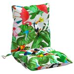 Casa si Gradina - Textile si covoare - Perne si pilote - Perne decorative - Perne scaune cu spatar jos, 2 buc., multicolor, textil oxford - Infinity.ro