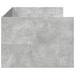 Casa si Gradina - Mobilier - Paturi si accesorii - Paturi - Cadru pat de zi cu sertare gri beton 100x200 cm lemn prelucrat - Infinity.ro