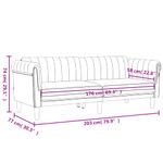 Casa si Gradina - Mobilier - Seturi de mobilier - Seturi living - Set canapea, 2 piese, gri deschis, catifea - Infinity.ro