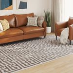 Casa si Gradina - Textile si covoare - Covoare - Covoare casa - Covor cu fire scurte, multicolor, 190x300 cm, anti-alunecare, pătrat - Infinity.ro