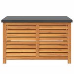 Casa si Gradina - Gradina si terasa - Mobilier exterior - Dulapuri si lazi depozitare exterior - Lada depozitare de gradina, 90x48x55 cm, lemn masiv de acacia - Infinity.ro
