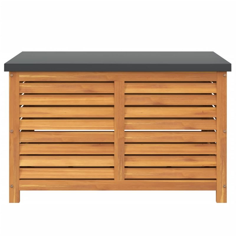 Casa si Gradina - Gradina si terasa - Mobilier exterior - Dulapuri si lazi depozitare exterior - Lada depozitare de gradina, 90x48x55 cm, lemn masiv de acacia - Infinity.ro