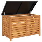 Casa si Gradina - Gradina si terasa - Mobilier exterior - Dulapuri si lazi depozitare exterior - Lada depozitare de gradina, 90x48x55 cm, lemn masiv de acacia - Infinity.ro