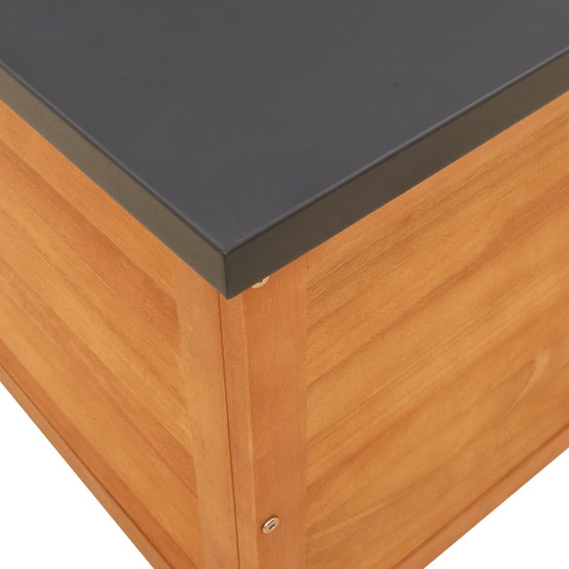 Casa si Gradina - Gradina si terasa - Mobilier exterior - Dulapuri si lazi depozitare exterior - Lada depozitare de gradina, 90x48x55 cm, lemn masiv de acacia - Infinity.ro