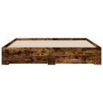 Casa si Gradina - Mobilier - Paturi si accesorii - Paturi - Cadru de pat cu sertare stejar fumuriu 180x200cm lemn prelucrat - Infinity.ro