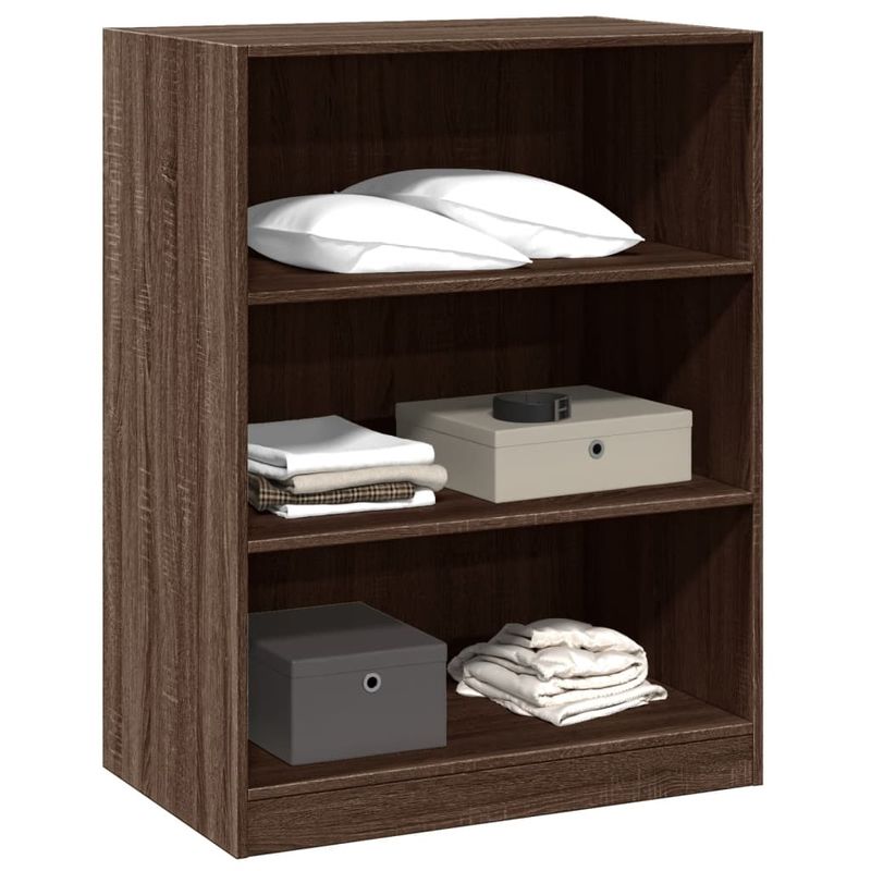 Casa si Gradina - Mobilier - Organizare si depozitare - Cuiere - Dulap, stejar maro, 77x48x102 cm, lemn prelucrat, model fără tijă - Infinity.ro