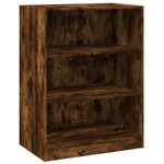 Casa si Gradina - Mobilier - Organizare si depozitare - Cuiere - Dulap, stejar fumuriu, 77x48x102 cm, lemn prelucrat, model fără tijă - Infinity.ro