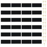 Casa si Gradina - Textile si covoare - Perdele si draperii - Perdele - Perdele de usa anti-insecte cu magnet, 2 buc., negru 230x160 cm - Infinity.ro