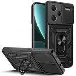 Laptop, Telefoane si Tablete - Telefoane mobile si accesorii - Accesorii Telefoane - Huse telefoane - Husa Tech-Protect Camshield Pro pentru Xiaomi Redmi Note 13 Pro+ Plus 5G Negru - Infinity.ro