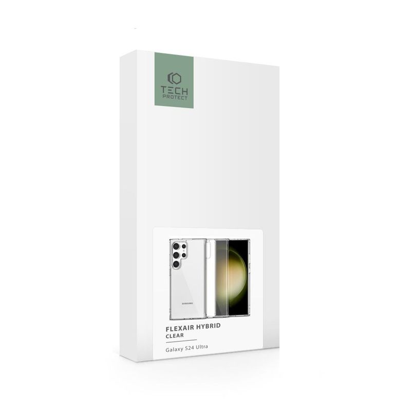 Laptop, Telefoane si Tablete - Telefoane mobile si accesorii - Accesorii Telefoane - Huse telefoane - Husa Tech-Protect FlexAir Hybrid pentru Samsung Galaxy S24 Ultra Transparent - Infinity.ro
