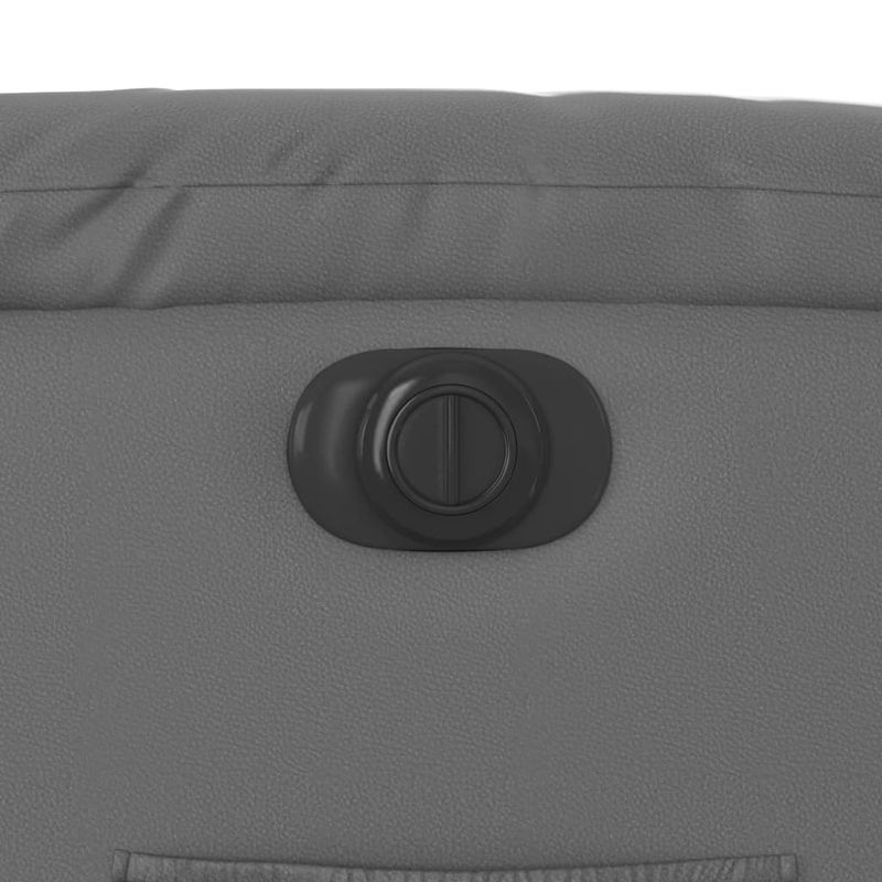 Casa si Gradina - Mobilier - Scaune si fotolii - Fotolii - Fotoliu rabatabil electric, gri, piele ecologica - Infinity.ro