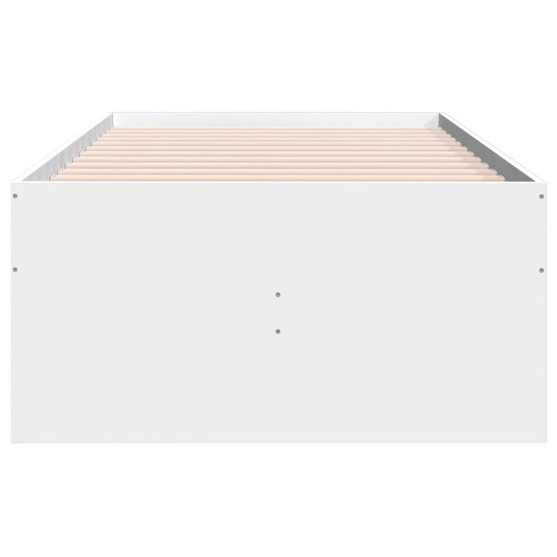 Casa si Gradina - Mobilier - Paturi si accesorii - Paturi - Cadru pat de zi cu sertare, alb, 90x190 cm, lemn prelucrat - Infinity.ro