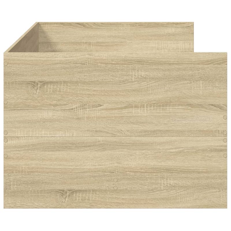 Casa si Gradina - Mobilier - Paturi si accesorii - Paturi - Cadru pat cu sertare, stejar sonoma, 75x190 cm lemn prelucrat - Infinity.ro