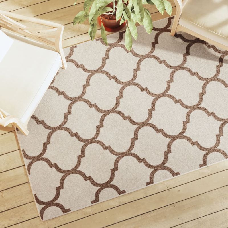 Casa si Gradina - Textile si covoare - Covoare - Covoare casa - Covor cu fire scurte, multicolor, 120x180 cm, anti-alunecare, arabă - Infinity.ro