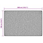 Casa si Gradina - Textile si covoare - Covoare - Covoare casa - Covor cu fire scurte, multicolor, 190x300 cm, anti-alunecare, indian - Infinity.ro