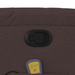 Casa si Gradina - Mobilier - Scaune si fotolii - Fotolii - Fotoliu de masaj rabatabil, maro inchis, material textil - Infinity.ro