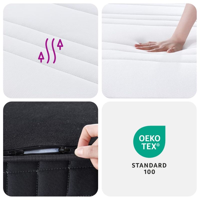 Casa si Gradina - Mobilier - Saltele si somiere - Saltele - Saltea cu arcuri bonnell, fermitate medie, 80x220 cm - Infinity.ro