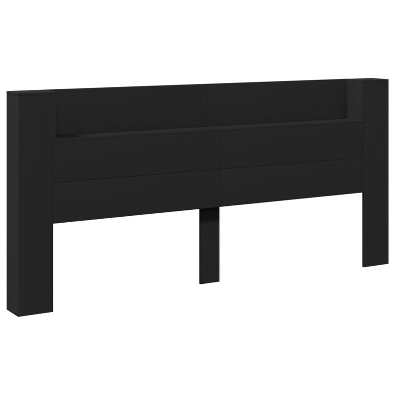Casa si Gradina - Mobilier - Paturi si accesorii - Accesorii paturi - Tablie de pat cu LED, gri deschis, 163x16x78/88 cm, textil - Infinity.ro
