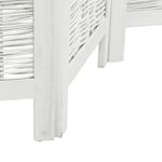 Casa si Gradina - Decoratiuni - Pereti despartitori si paravane - Paravan camera 6 panouri, alb, lemn masiv paulownia - Infinity.ro