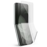 Laptop, Telefoane si Tablete - Telefoane mobile si accesorii - Accesorii Telefoane - Folii protectie telefoane - Set 2 Folii de protectie Ringke Dual Easy pentru Samsung Galaxy Z Flip 4/5 Transparent - Infinity.ro
