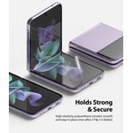 Laptop, Telefoane si Tablete - Telefoane mobile si accesorii - Accesorii Telefoane - Folii protectie telefoane - Set 2 Folii de protectie Ringke Dual Easy pentru Samsung Galaxy Z Flip 3 - Infinity.ro