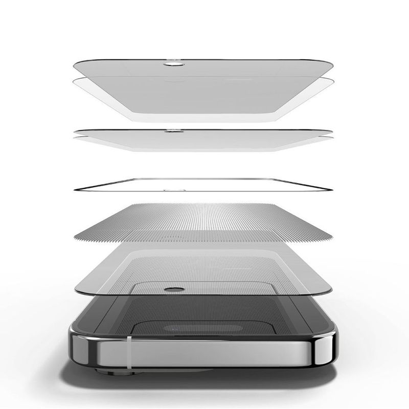 Laptop, Telefoane si Tablete - Telefoane mobile si accesorii - Accesorii Telefoane - Folii protectie telefoane - Folie de protectie Ringke TG pentru Apple iPhone 15 Pro Max Privacy - Infinity.ro