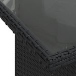 Casa si Gradina - Gradina si terasa - Mobilier exterior - Seturi mobila gradina - Set canapele de gradina cu perne, 10 piese, negru, poliratan - Infinity.ro