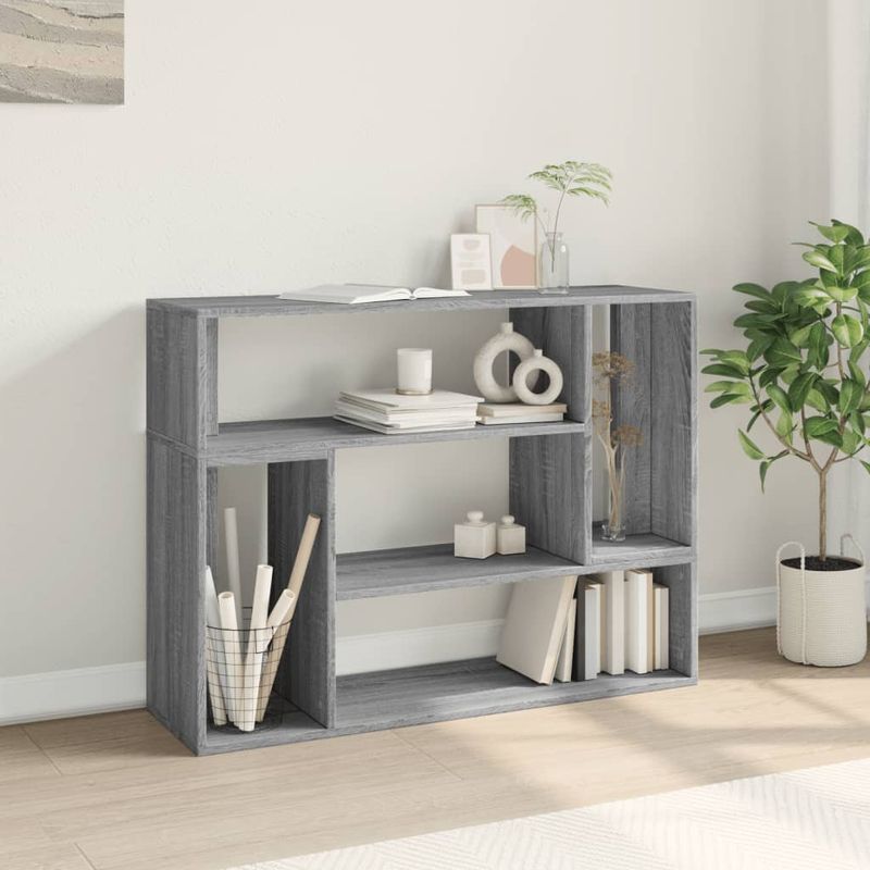 Casa si Gradina - Mobilier - Comode si corpuri - Comode - Comoda TV, 2 buc., gri sonoma, 100x30x50 cm, lemn prelucrat - Infinity.ro