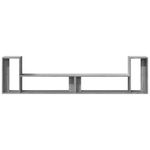 Casa si Gradina - Mobilier - Comode si corpuri - Comode - Comoda TV, 2 buc., gri sonoma, 100x30x50 cm, lemn prelucrat - Infinity.ro