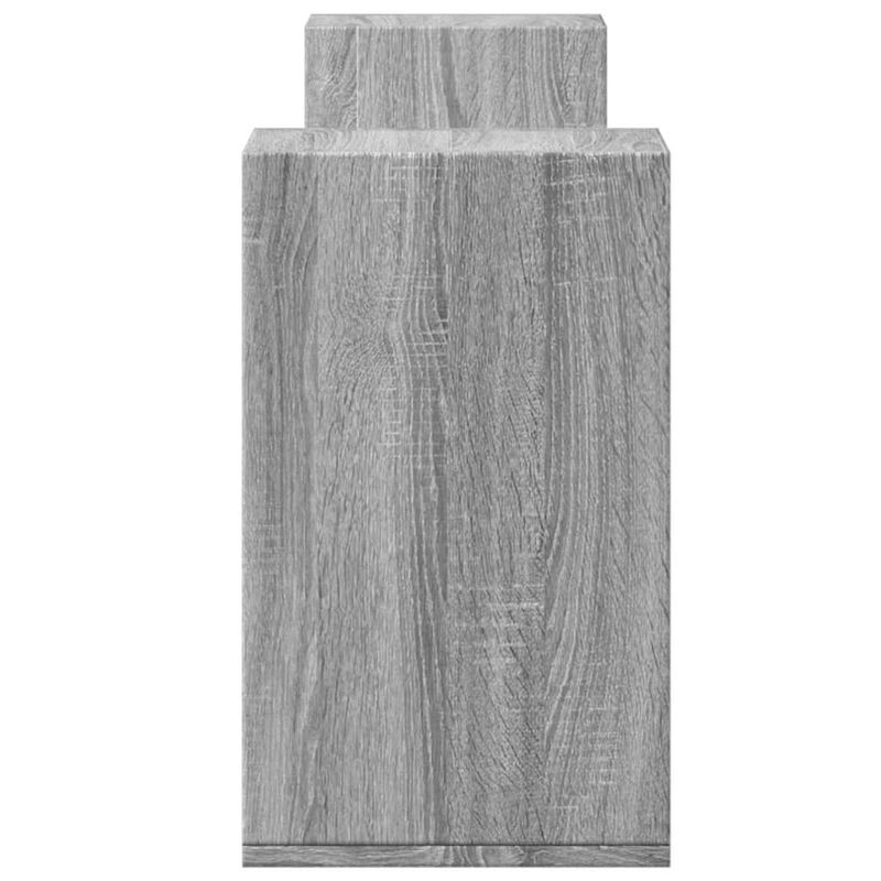 Casa si Gradina - Mobilier - Comode si corpuri - Comode - Comoda TV, 2 buc., gri sonoma, 100x30x50 cm, lemn prelucrat - Infinity.ro