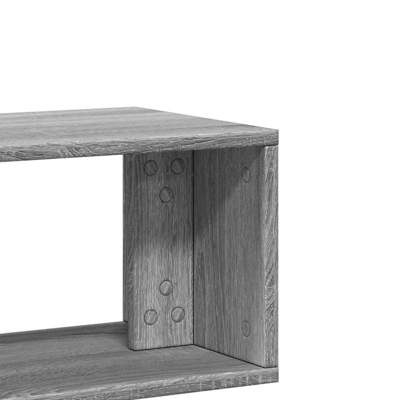 Casa si Gradina - Mobilier - Comode si corpuri - Comode - Comoda TV, 2 buc., gri sonoma, 100x30x50 cm, lemn prelucrat - Infinity.ro