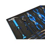 Casa si Gradina - Constructii - Scule de mana si unelte - Clesti si patenti - Set de clesti, ciocane si accesorii, 16 bucati, Geko G10833F - Infinity.ro