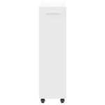 Casa si Gradina - Mobilier - Dulapuri si sifoniere - Dulapuri - Dulap cu roti, alb, 60x22x79 cm, lemn prelucrat - Infinity.ro